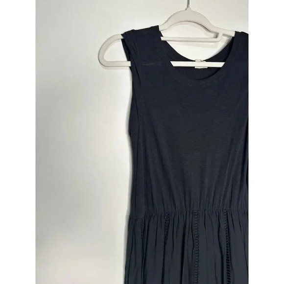 Matilda Jane Good Hart Dress Womens Small Midi Sundial Woven Eyelet Goth Boho - Picture 2 of 8